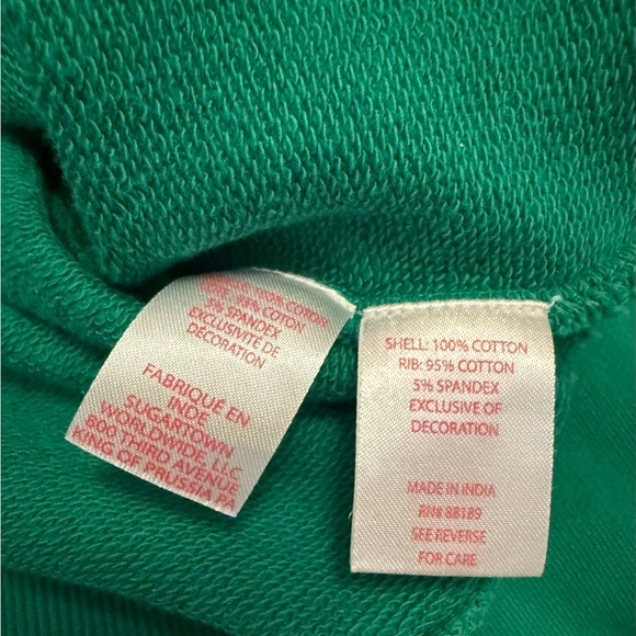 Lilly Pulitzer Green Sweatshirt with Palm Tree Design - Picture 7 of 10